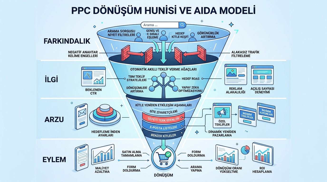 aida modeli mimarisi ve süreç akış şeması 2026