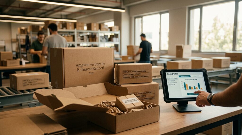 amazon ve etsy ile e-ihracat rehberi 2026