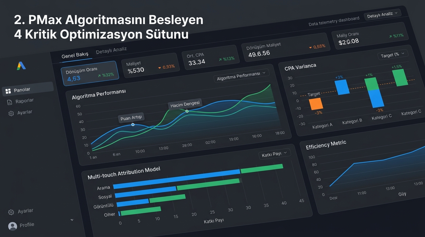 google performance max performans metrikleri ve analitik sonuçları 2026