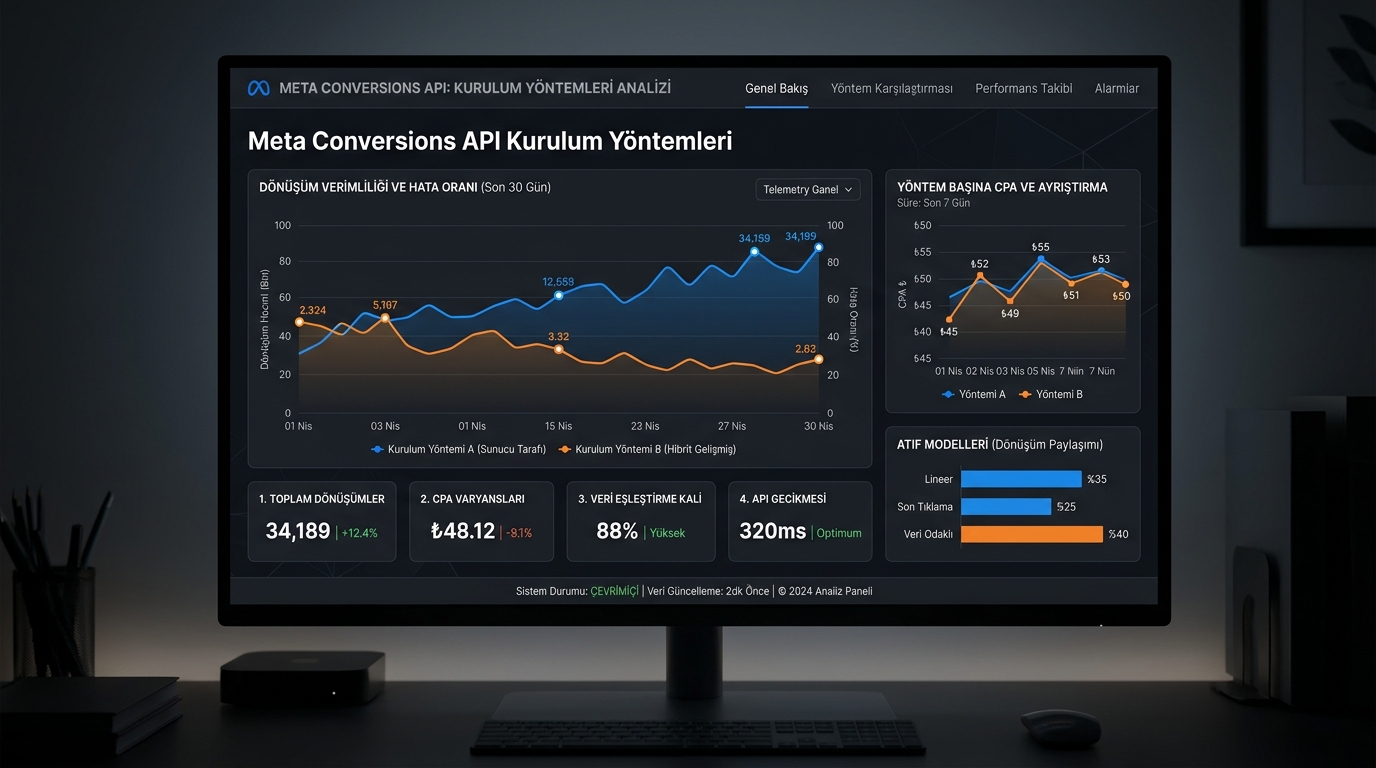 meta conversions api performans metrikleri ve analitik sonuçları 2026